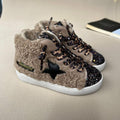 Tan/Brown Sherpa High Top -PreORder