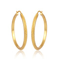 Studded Hoop Earrings