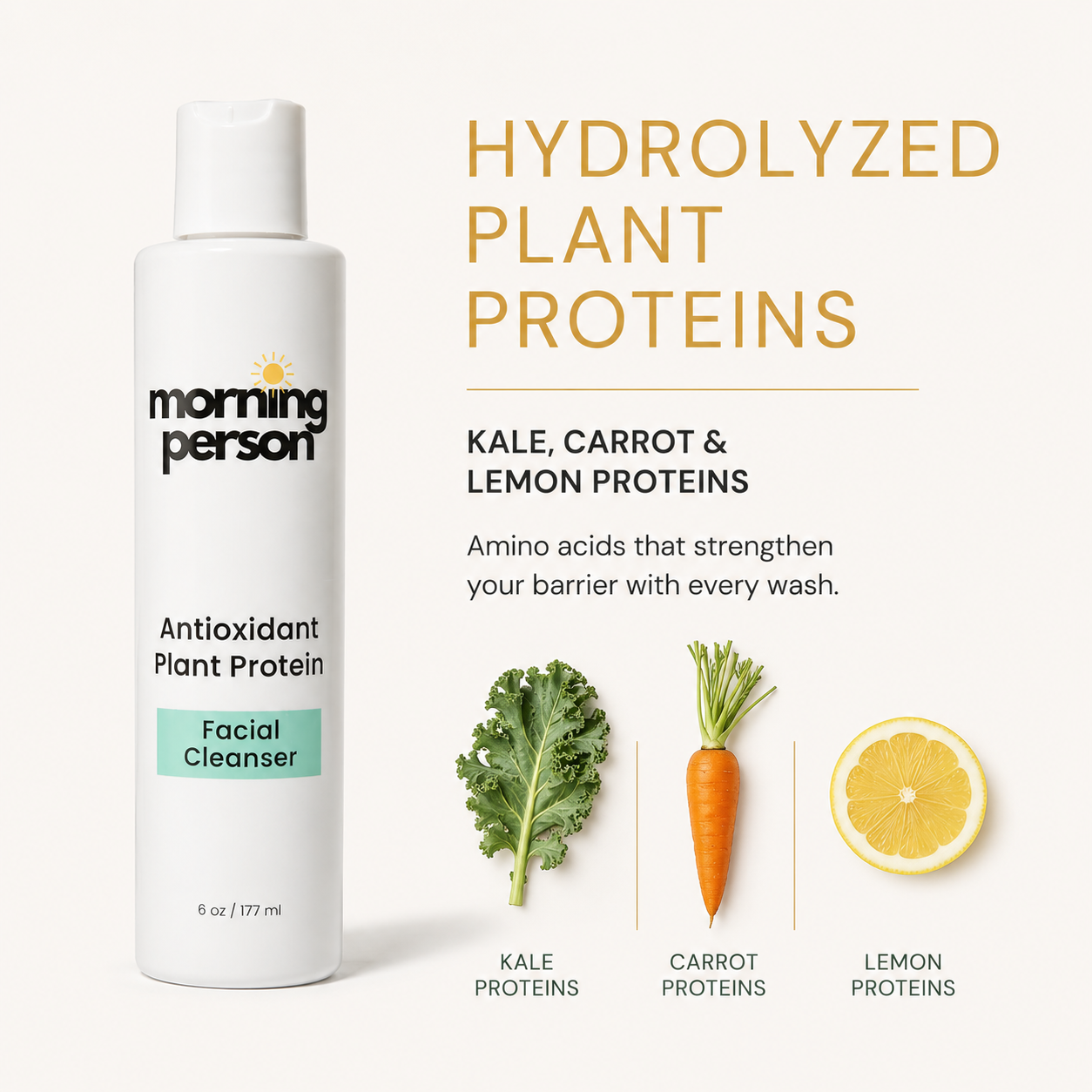 Antioxidant Plant Protein Face Cleanser