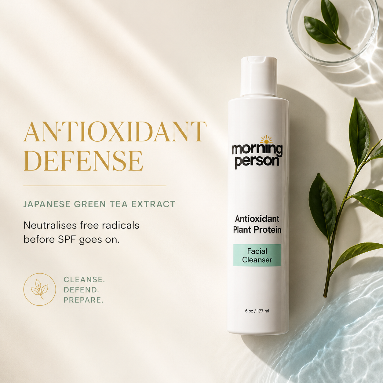 Antioxidant Plant Protein Face Cleanser
