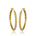 Pearl Hoop Earrings